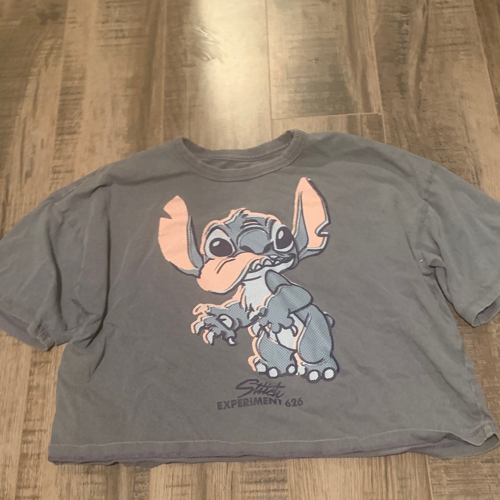 Stitch Experiment 626 cropped t-shirt